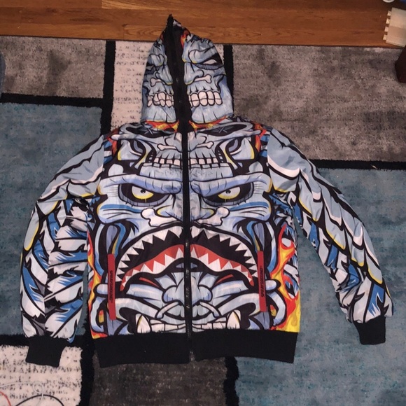 Sprayground “HeadHunters” Reversible Down jacket - Picture 3 of 3